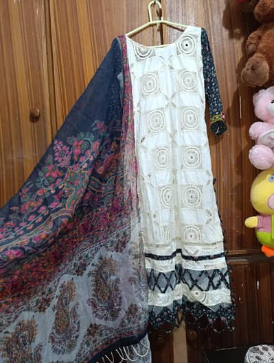 chicken kari shirt and khaadi original dupta