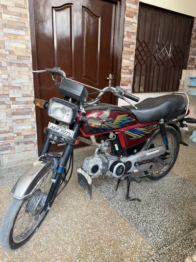 2021 Model Honda  CD 70 Total Genuine In Burewala City