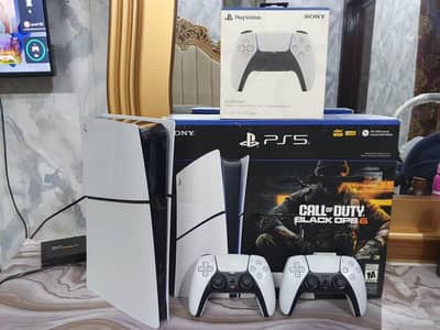 Playstation 5 - PS5 Slim Digital Edition 1TB with Original Controllers