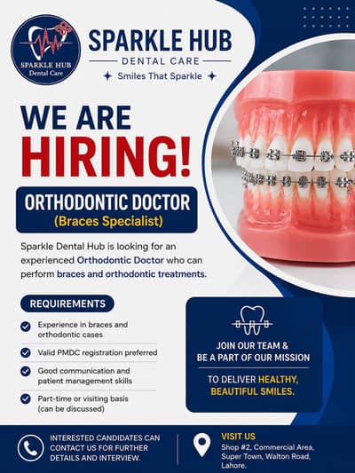Orthopedic Doctor Required – Braces