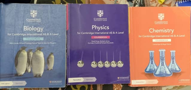A Level book bio phy chem