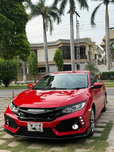 Modified Honda Civic X 1.8 i-VTEC 2017 Model in Excellent Condition