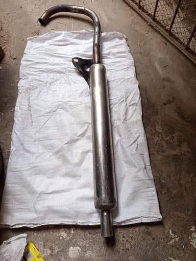 used for 125cc and bullet royal and filled silencer