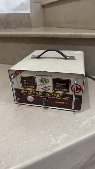 2 Universal A16DT Stabiliser 1600 WATTS