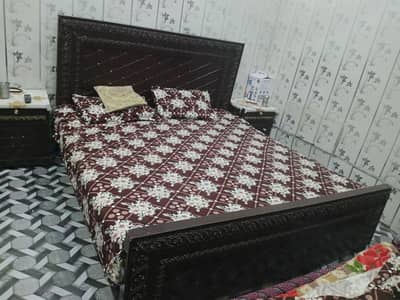 brown color bed for sale!!!!