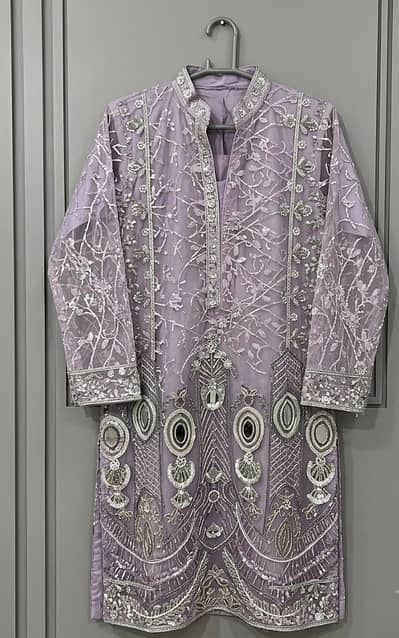 Heavy Embroidered Ladies Suit | Designer Formal Dress | Party Wear | W