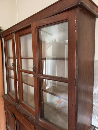showcase made of taali wood