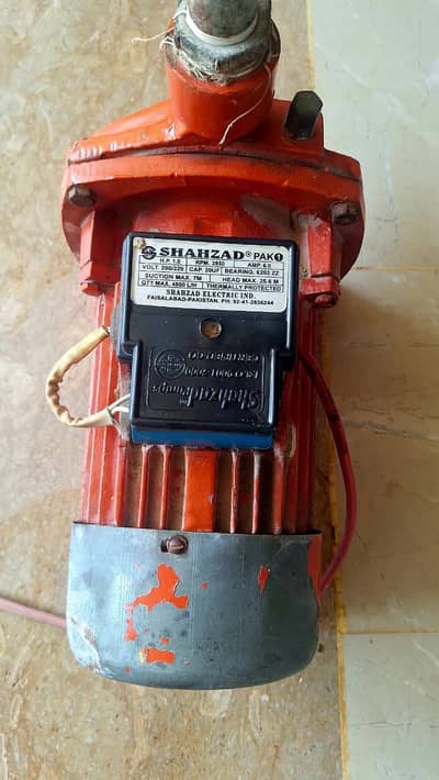 Shahzad pump for sale condition almost new