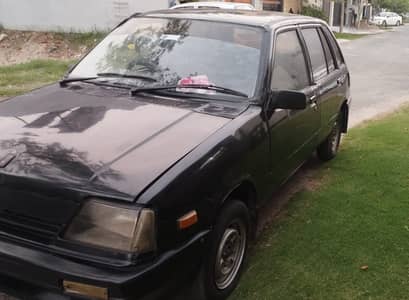 SUZUKI KHYBER SWIFT 1989 BLACK - URGENT SALE