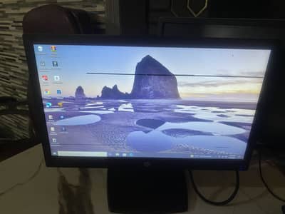 HP 19-inch LED Monitor (black Horizontal Lines) - Urgent Sale