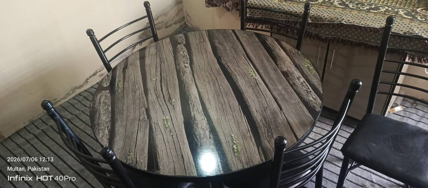 Dining table set for 4 0