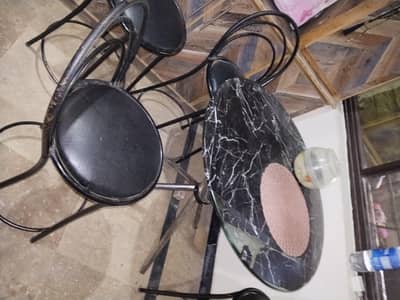 dinning with chairs
