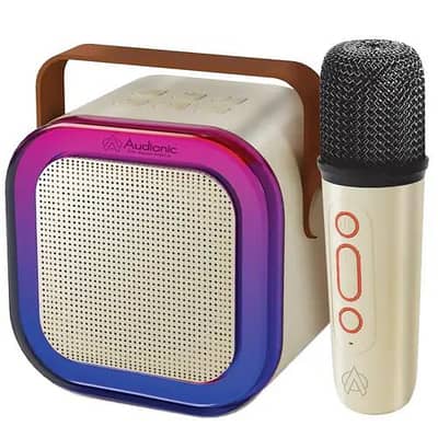 Audionic Bluetooth Speaker With Mic Boombox 102