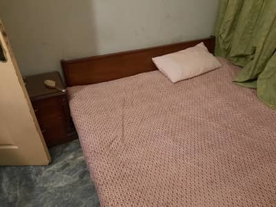 Wooden Double bed for sale