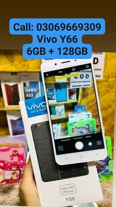 Vivo Y66 PTA Approved 6GB Ram Price Only 9999/- With Warranty