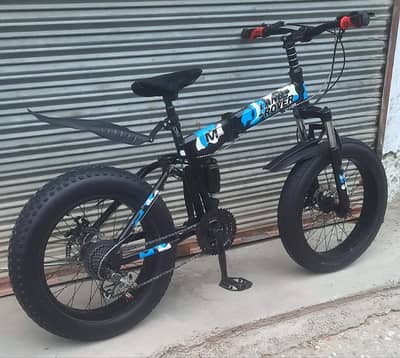 imported sports Gear Big fat Tyre bicycle available size 20