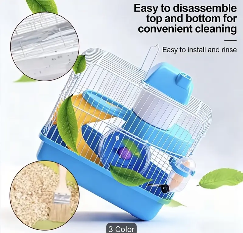 hamster cage and accessories — photo 5