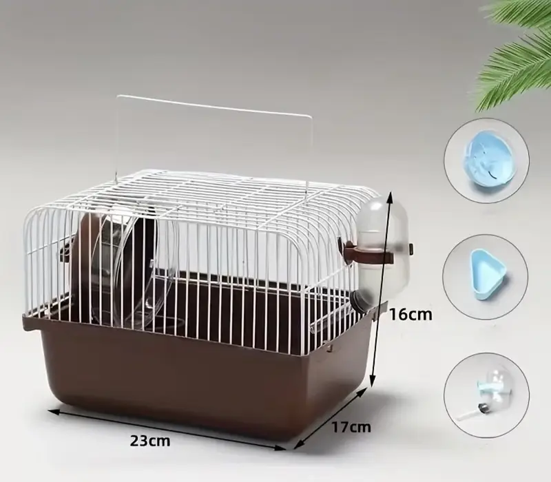 hamster cage and accessories — photo 6