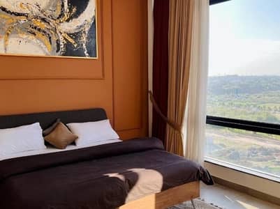Daily basis and weekly basis one bedroom fully furnished luxury apartments available for rent Gulberg greens Islamabad project in Skypark One
