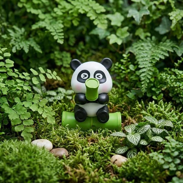 1 Pc Universal Panda Resin Character Decoration Accessories For Car