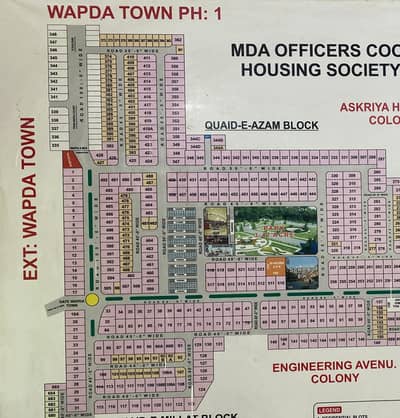 MDA Officeers Cooperative Housing Society Multan