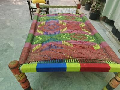 Antique Wooden Charpai for urgent sale
