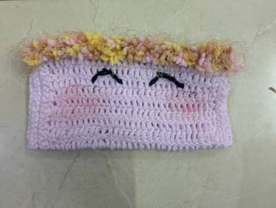 Crochet pouch