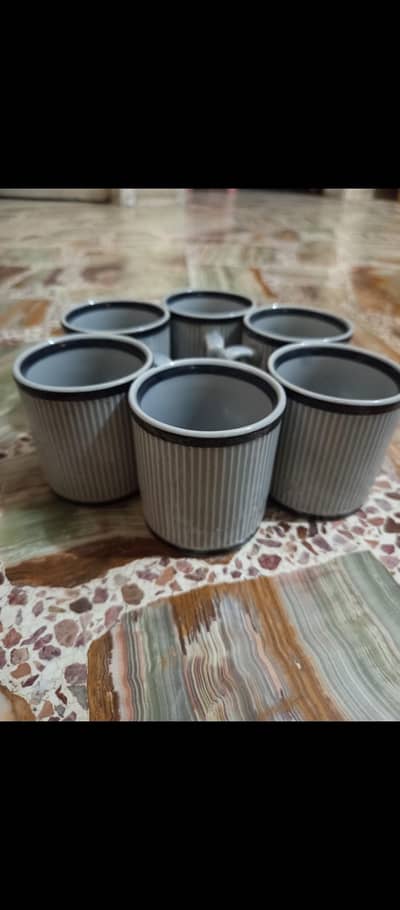 6 Teap cups