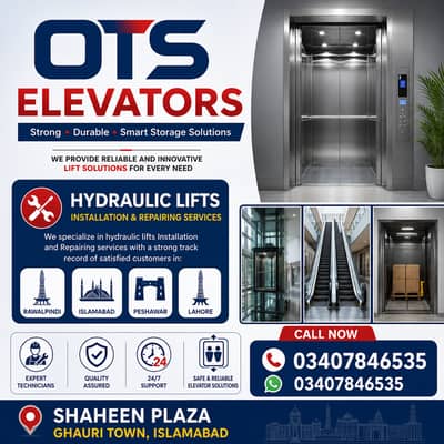 Elevator Installation & Maintenance Services | Hydraulic Lift Experts