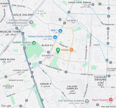 400 square feet shop for rent librty market good location