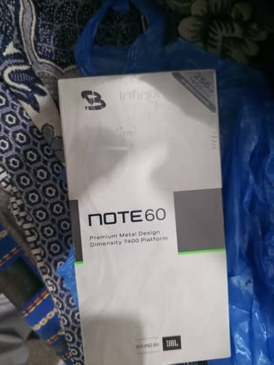 Infinix note 60 pin pack not used a single day