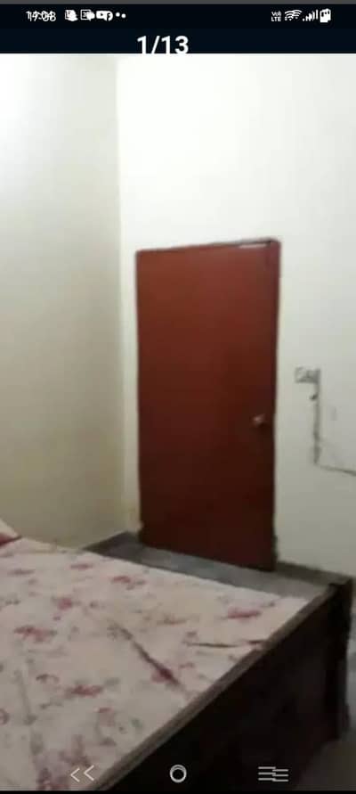 Furnished Independent Rooms 4 Male job holder with bills rent 22k-7k