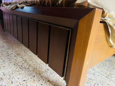 King size bed with mattress