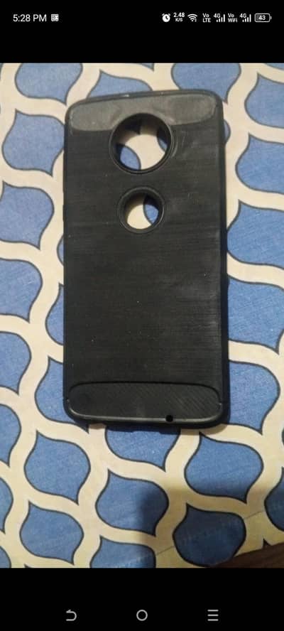 Motorola Moto Z4 back cover