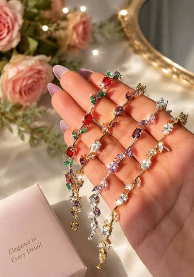 Colourful Charm bracelet