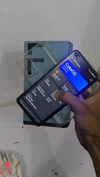 OPPO F19 with box exchange possible