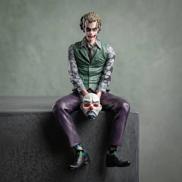 Universal Joker Cool Resin Statue Car Interior Decoration Accessories 1 Pc (Medium)