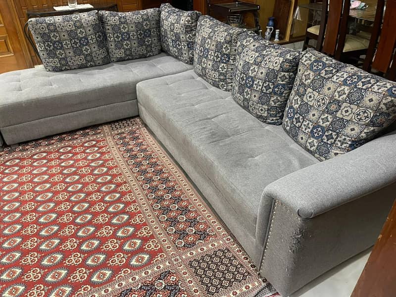 L shaped sofa 1