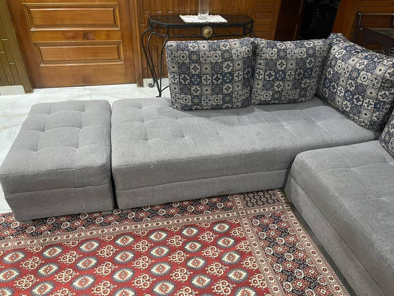 L shaped sofa 2