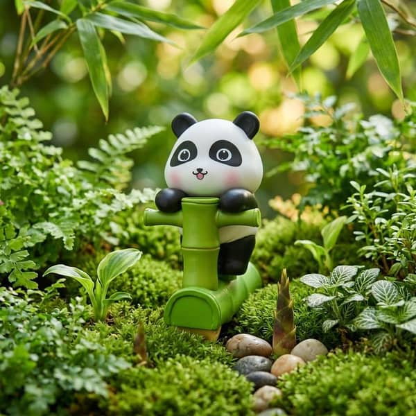1 Pc Universal Panda Resin Character Decoration Accessories For Car