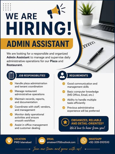 Admin Assistant