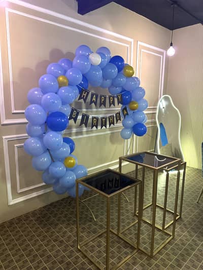 3 birthday decor tables for sale