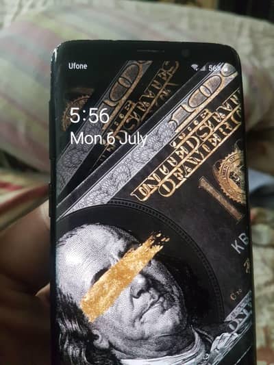 galaxy s9 all ok all original pta approved just minor glass crack
