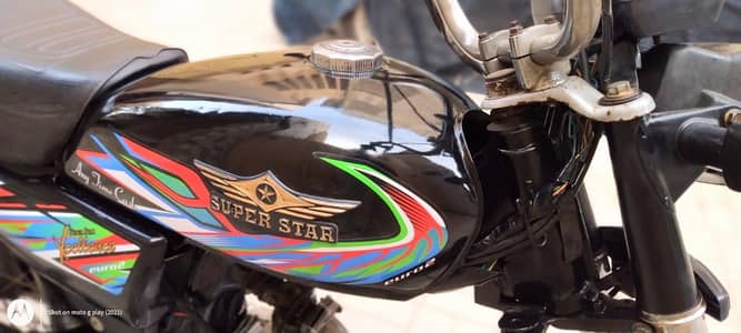 Super star 2022 model for sell neat and clean.