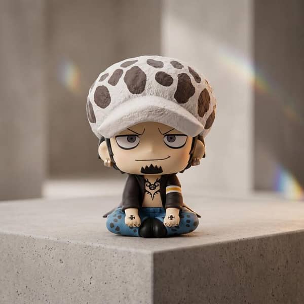Universal Trafalgar D Water Law Anime Character Decoration Piece For Car
