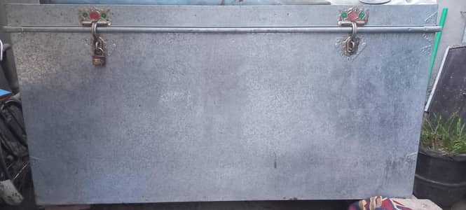 large size iron storage box or peti for sale