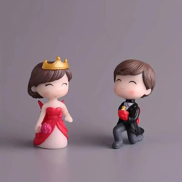 Universal Black Coat And Red Velvet Suit Character Decoration Accessories For Car