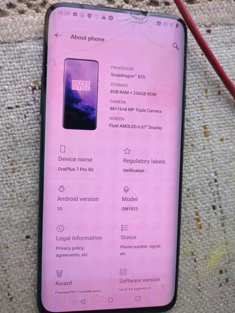 One Plus 7 Pro 7