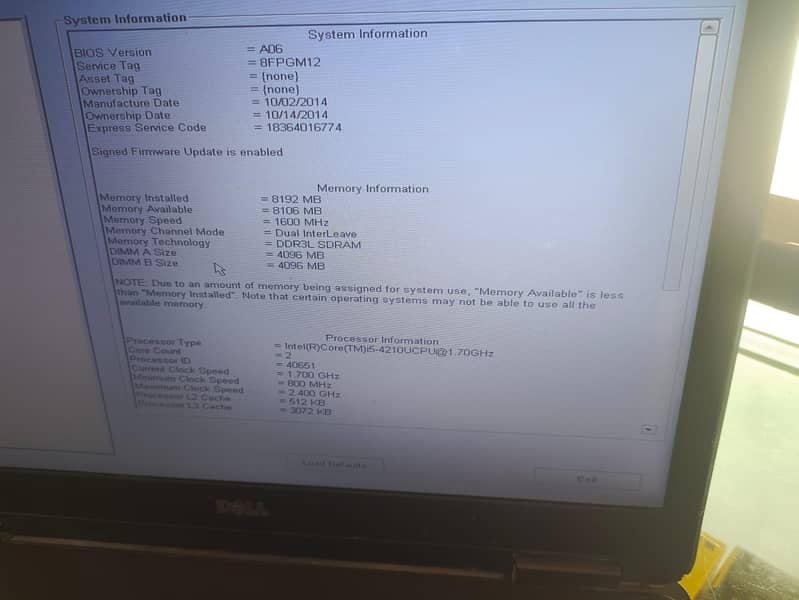 Dell E5440 0