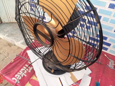 vintage antique padestle fan